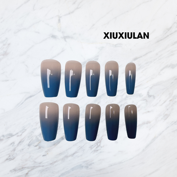 XIU371004 Gradient Sky Pink blue